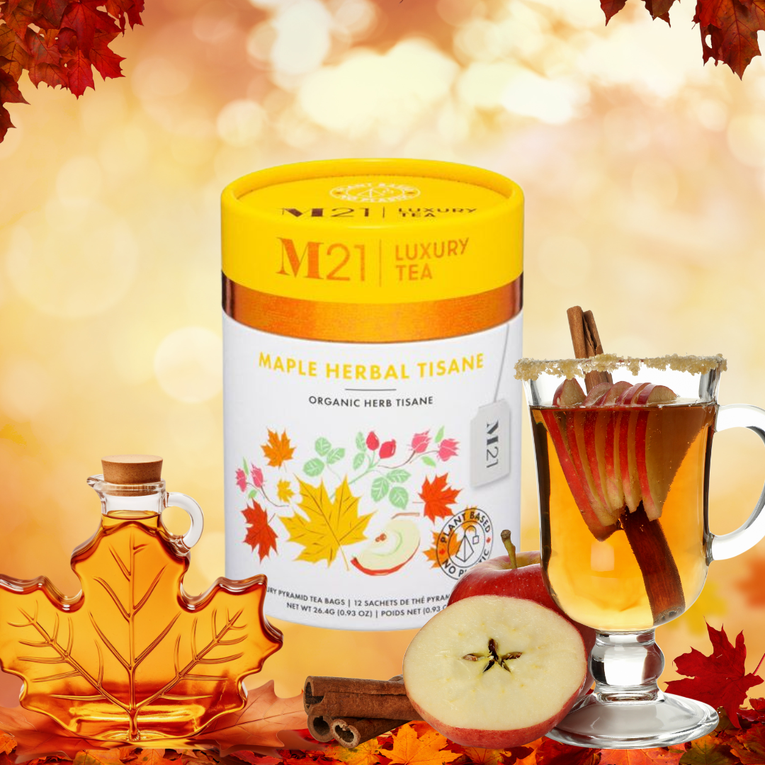 Maple Luxury Herbal Tea - 12ct Luxury Canister