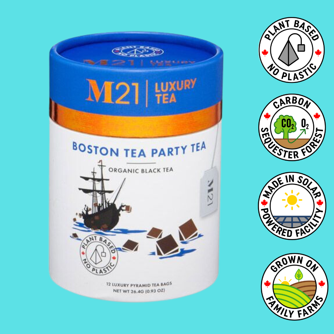 Boston Tea Party Luxury Black Tea | Canadian | 12 Tea Bags